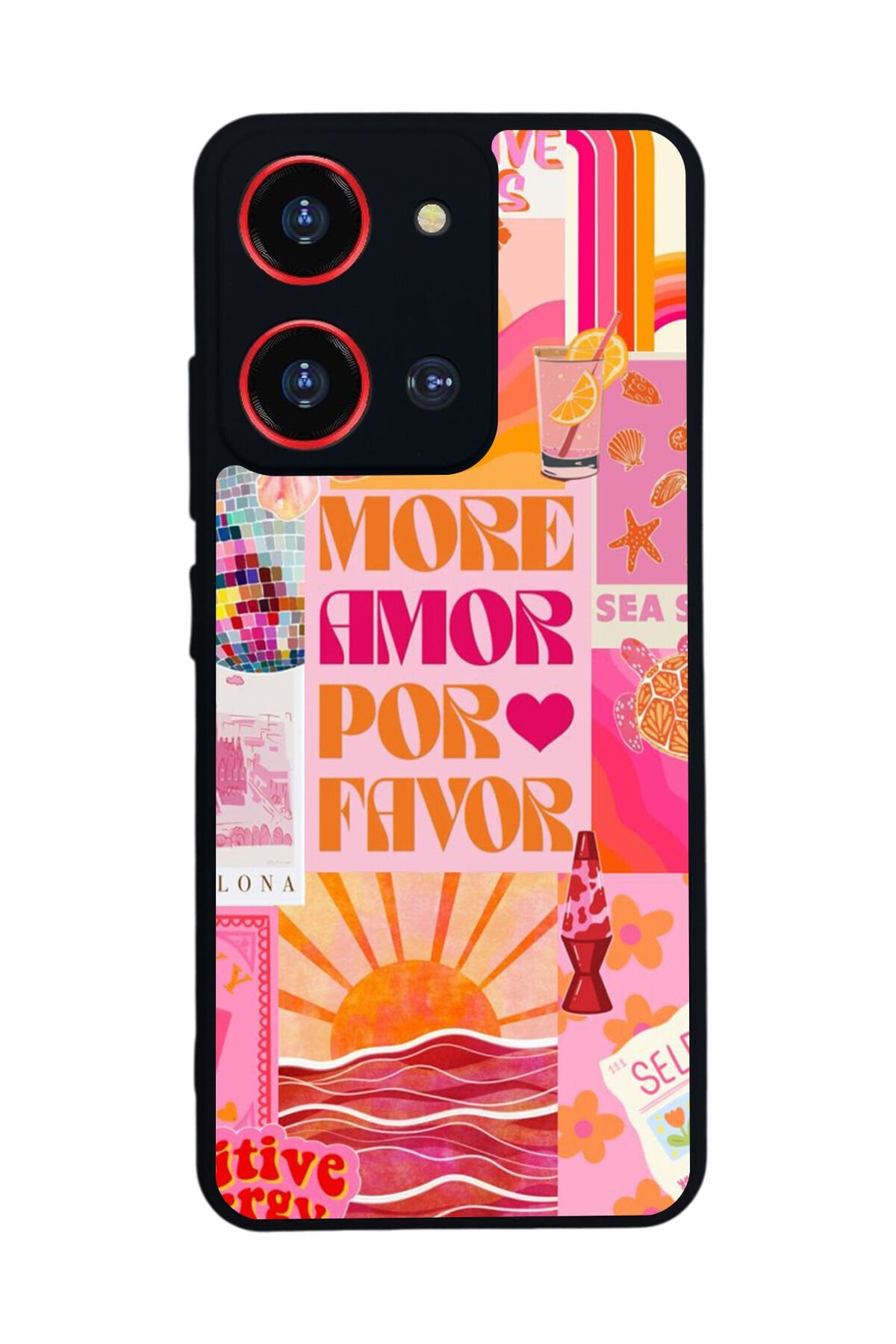 Reeder S19 Max Pro S ZOOM Uyumlu Poster Tasarımlı Glossy Premium Kılıf