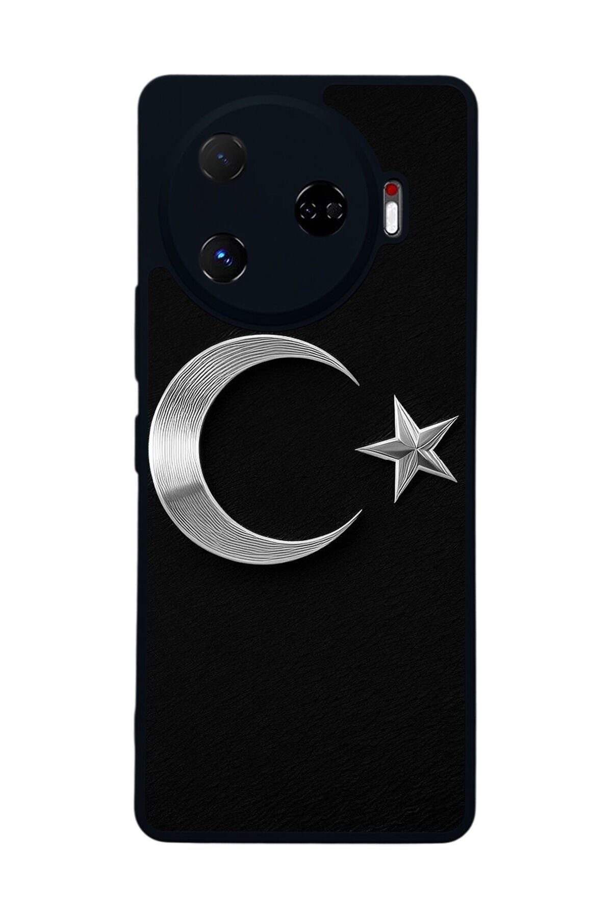 Tecno Camon 30 Pro Uyumlu Türk Bayragi Tasarımlı Glossy Premium Kılıf