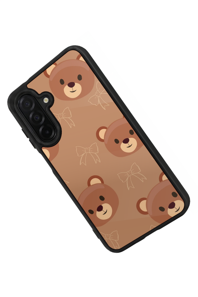 Samsung Galaxy A36 Uyumlu Ayı Tasarımlı Glossy Premium Kılıf