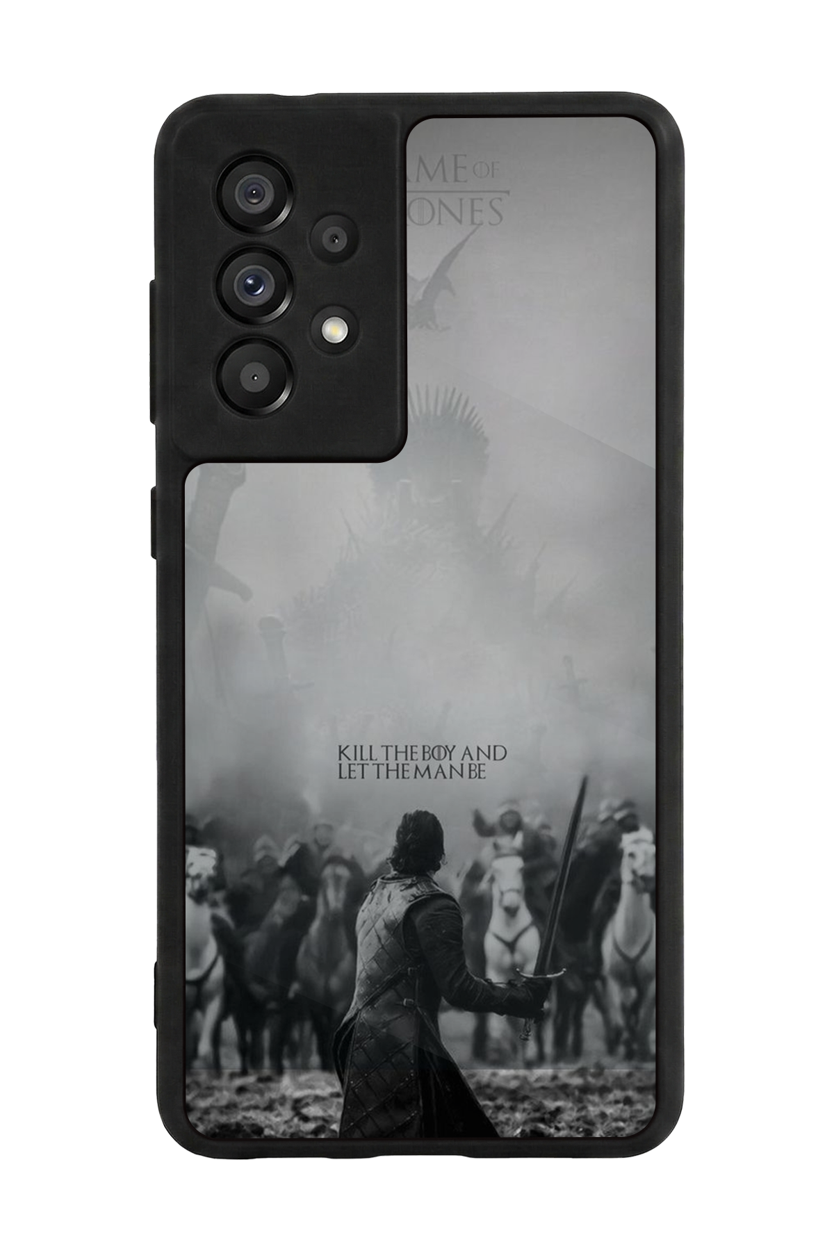 Samsung Galaxy A73 Uyumlu GameOfThrones Tasarımlı Glossy Premium Kılıf