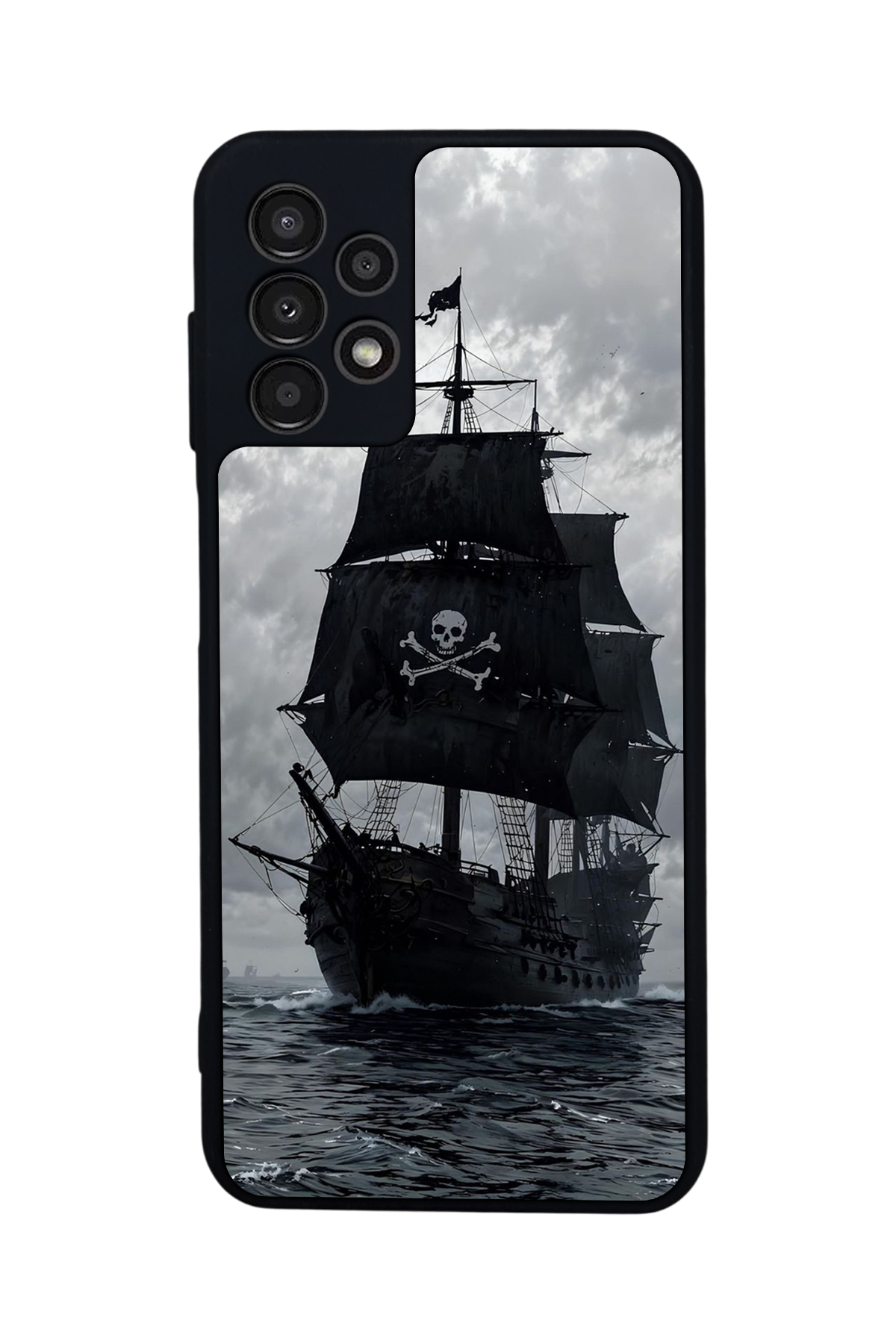 Samsung Galaxy A23 Uyumlu Korsan Tasarımlı Glossy Premium Kılıf