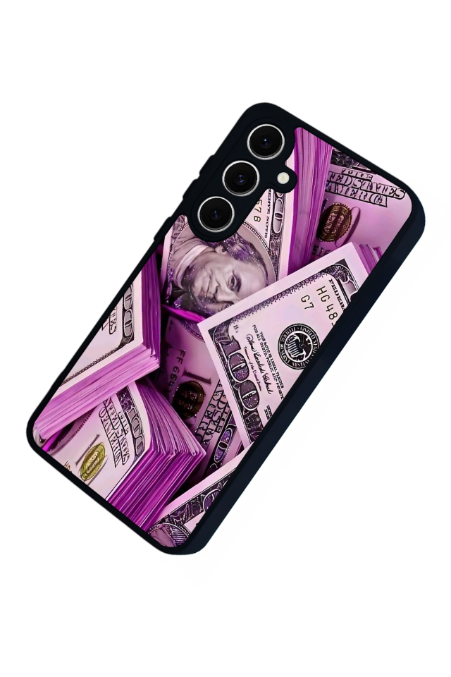 Samsung Galaxy A16 Uyumlu Money Para Tasarımlı Glossy Premium Kılıf