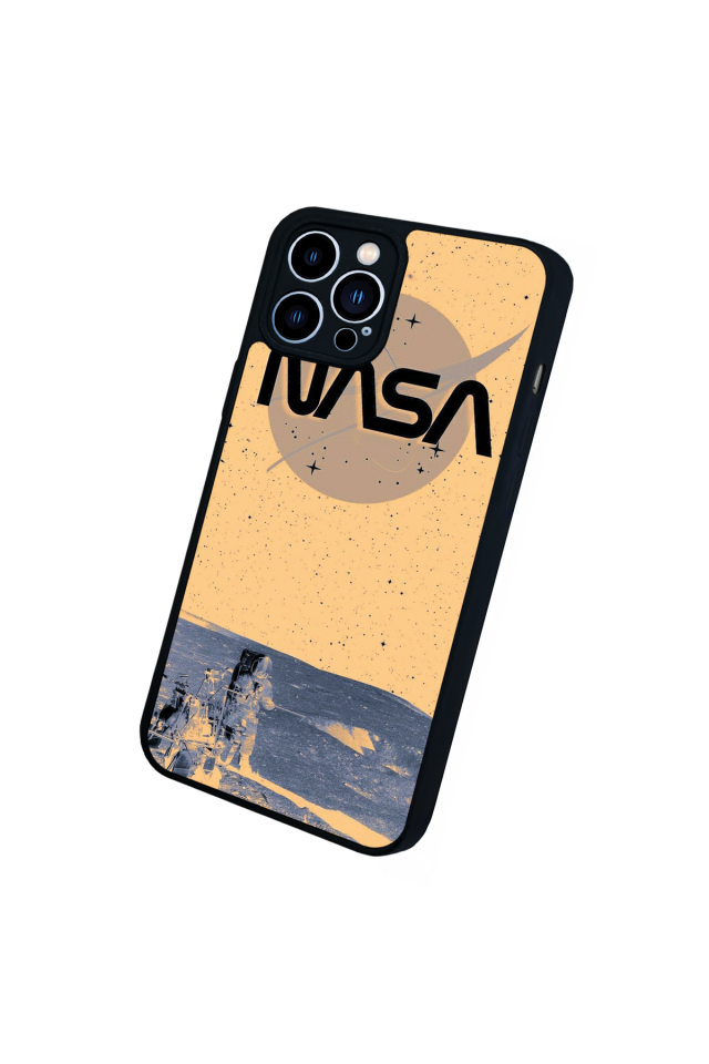 iPhone 12 Pro Max Uyumlu Nasa Tasarımlı Glossy Premium Kılıf