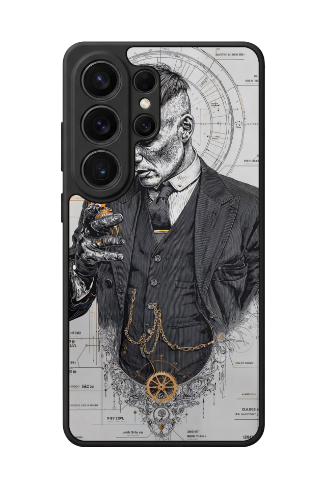 Samsung Galaxy S26 Ultra Uyumlu Peaky Blinders Tasarımlı Glossy Premium Kılıf