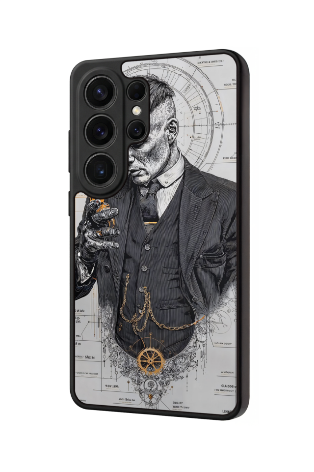Samsung Galaxy S26 Ultra Uyumlu Peaky Blinders Tasarımlı Glossy Premium Kılıf