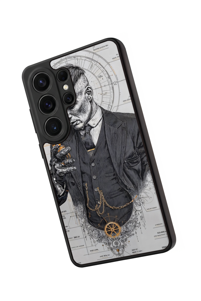 Samsung Galaxy S26 Ultra Uyumlu Peaky Blinders Tasarımlı Glossy Premium Kılıf