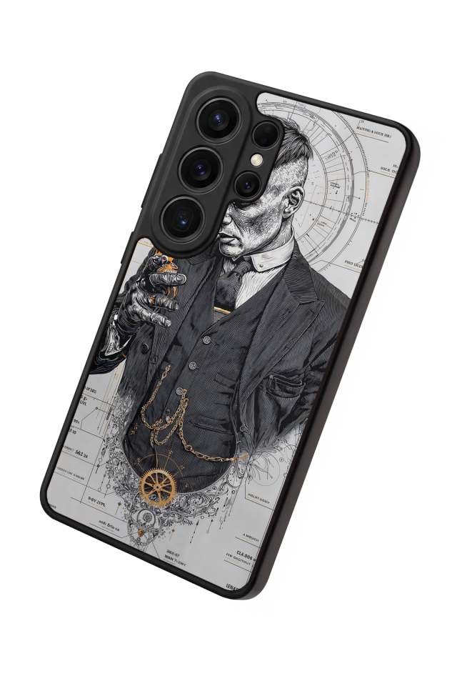 Samsung Galaxy S26 Ultra Uyumlu Peaky Blinders Tasarımlı Glossy Premium Kılıf