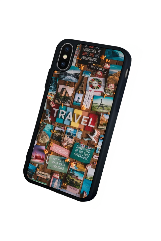 iPhone XS Max Uyumlu Poster Tasarımlı Glossy Premium Kılıf