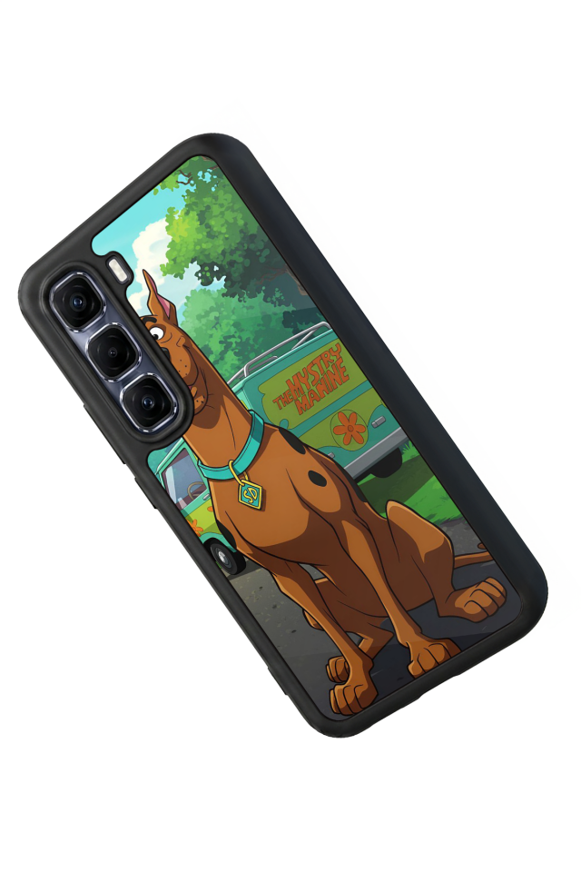 Infinix Hot 60 Pro Plus Uyumlu Scooby Doo Tasarımlı Glossy Premium Kılıf