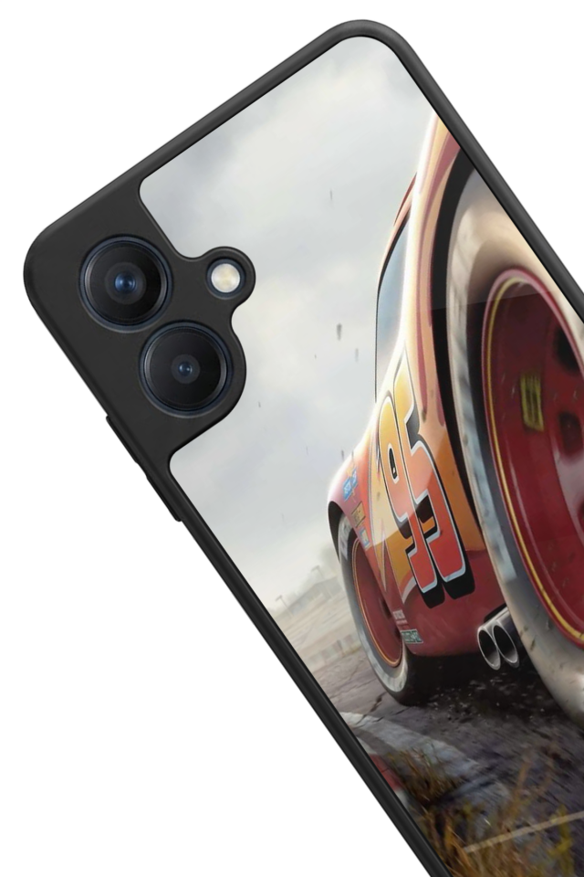 Samsung Galaxy A07 Uyumlu Şimsek McQueen Tasarımlı Glossy Premium Kılıf