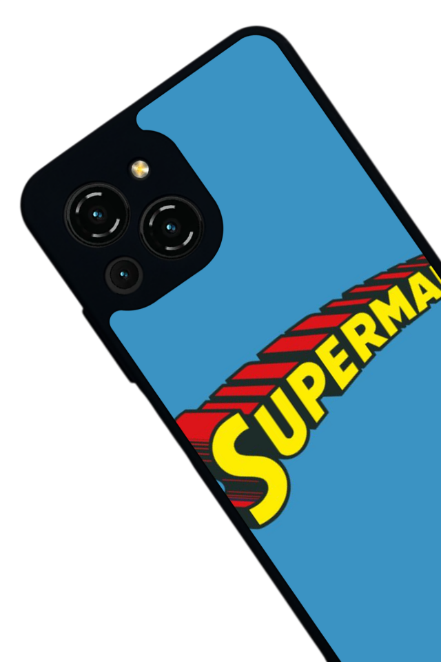Reeder S23 Pro Max Uyumlu Superman Tasarımlı Glossy Premium Kılıf