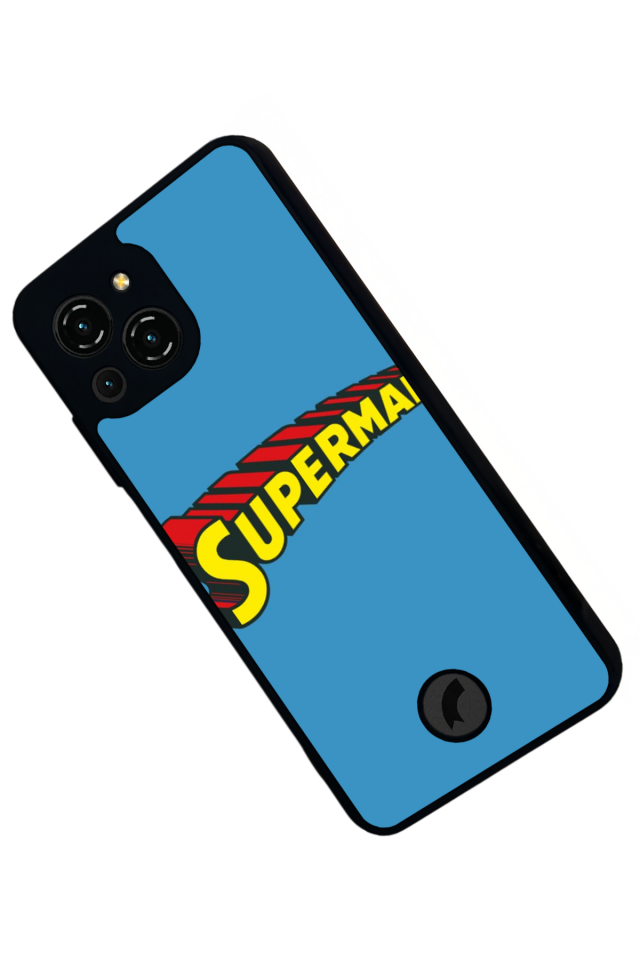 Reeder S23 Pro Max Uyumlu Superman Tasarımlı Glossy Premium Kılıf