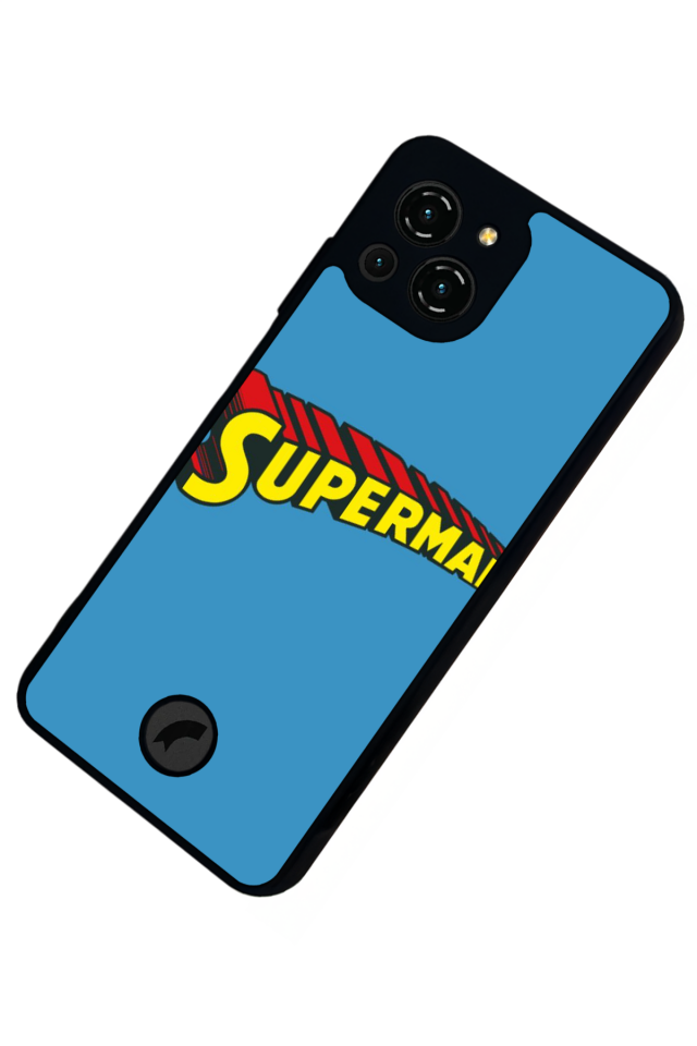 Reeder S23 Pro Max Uyumlu Superman Tasarımlı Glossy Premium Kılıf