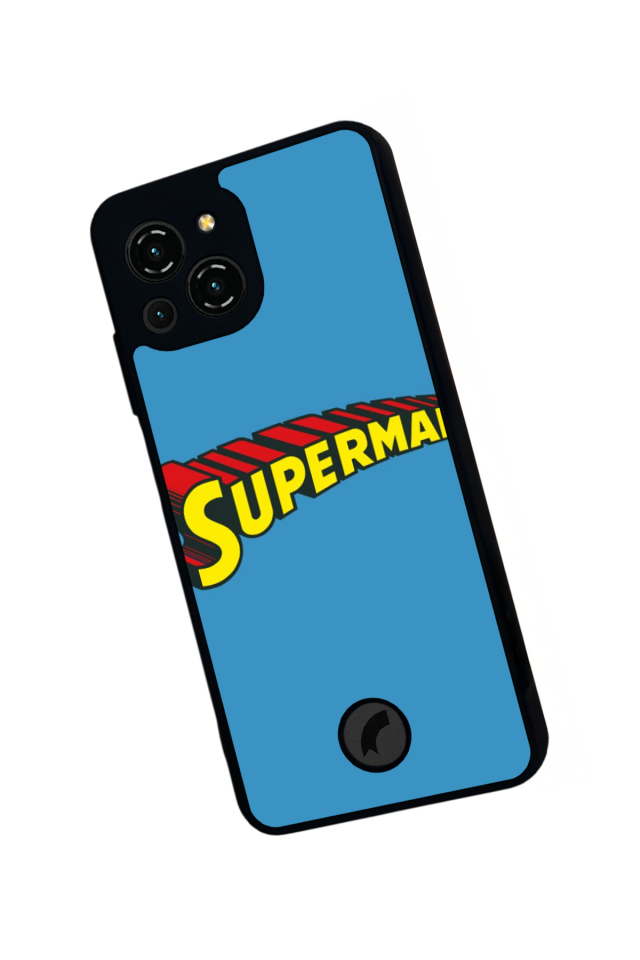 Reeder S23 Pro Max Uyumlu Superman Tasarımlı Glossy Premium Kılıf