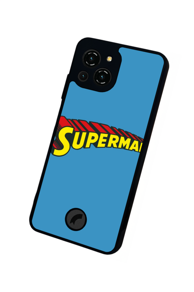 Reeder S23 Pro Max Uyumlu Superman Tasarımlı Glossy Premium Kılıf