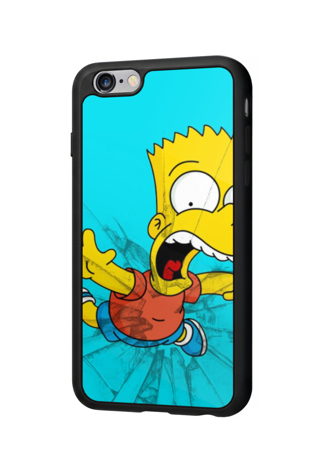 iPhone 6s Plus Uyumlu The Simpsons Tasarımlı Glossy Premium Kılıf