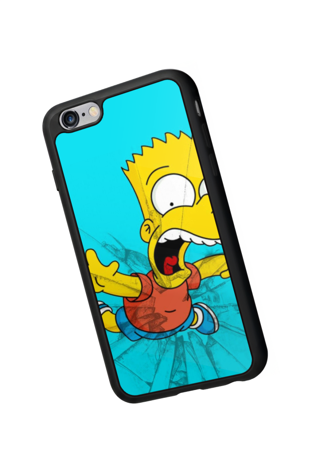 iPhone 6s Plus Uyumlu The Simpsons Tasarımlı Glossy Premium Kılıf