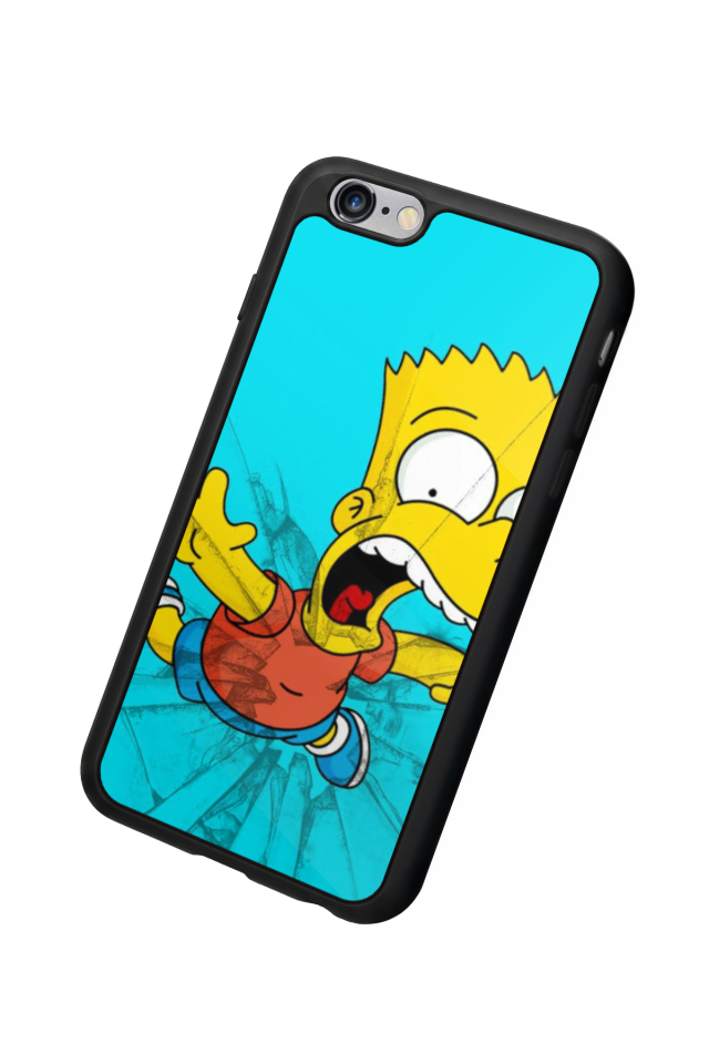 iPhone 6s Plus Uyumlu The Simpsons Tasarımlı Glossy Premium Kılıf