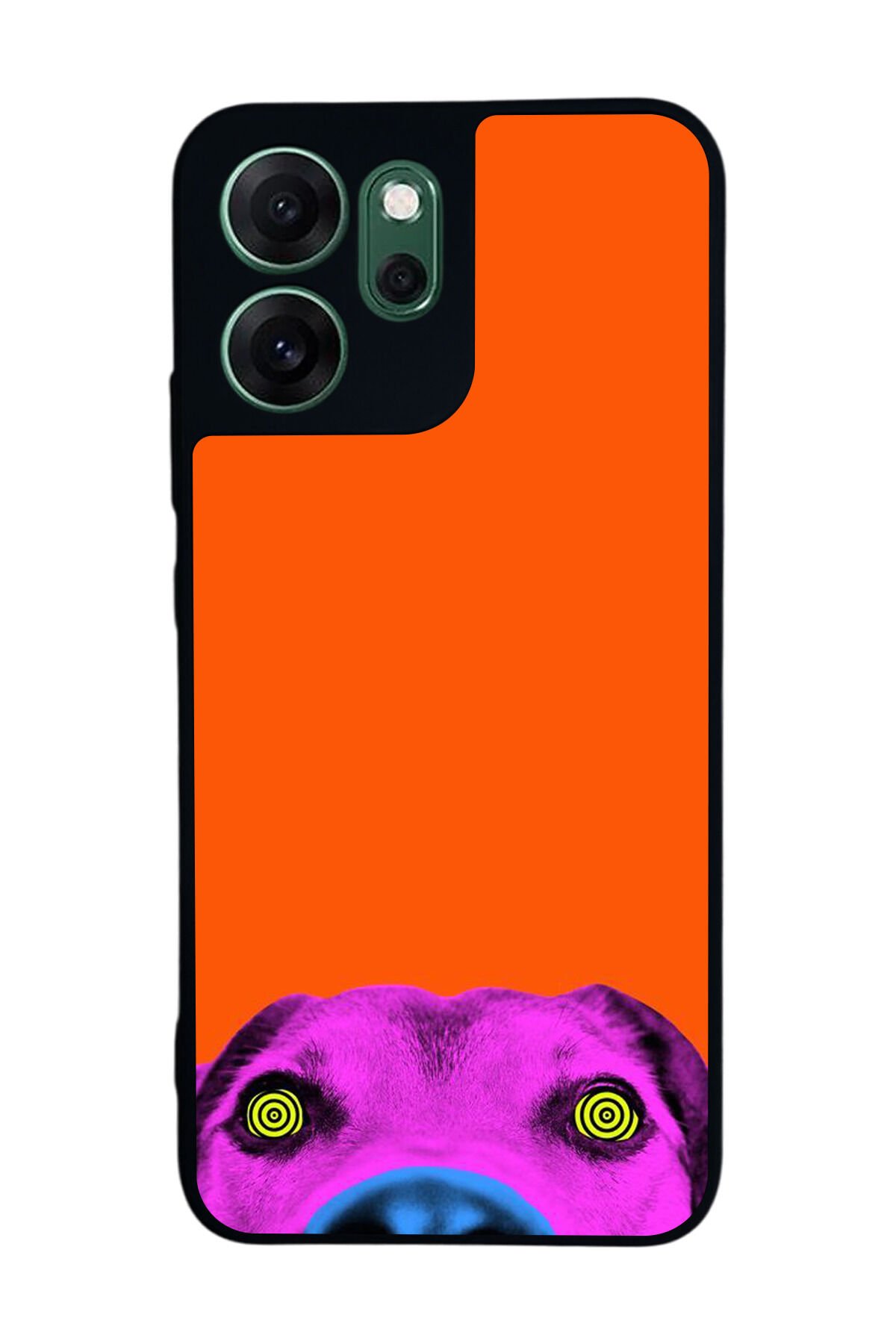 Oppo Reno 14F Uyumlu Kirmizi Tasarımlı Glossy Premium Kılıf