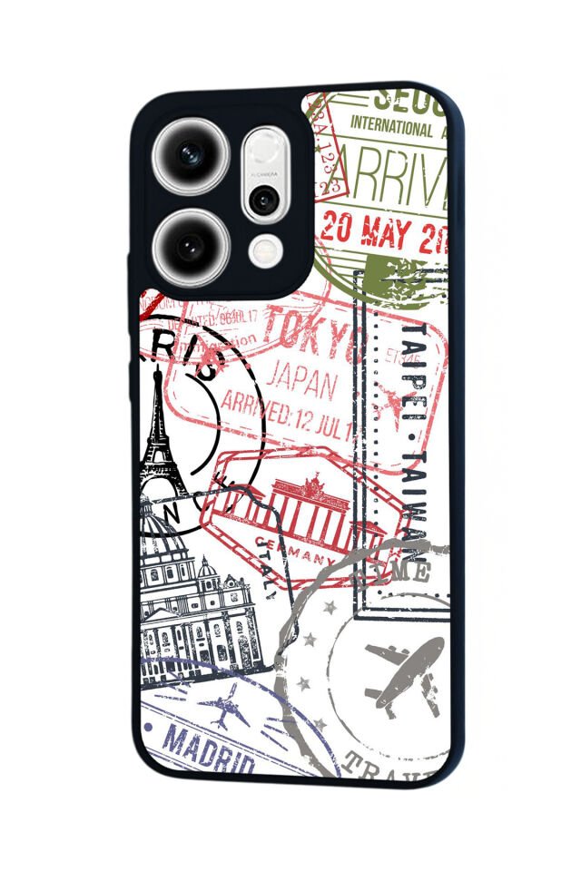 Oppo Reno 14 Uyumlu Poster Tasarımlı Glossy Premium Kılıf