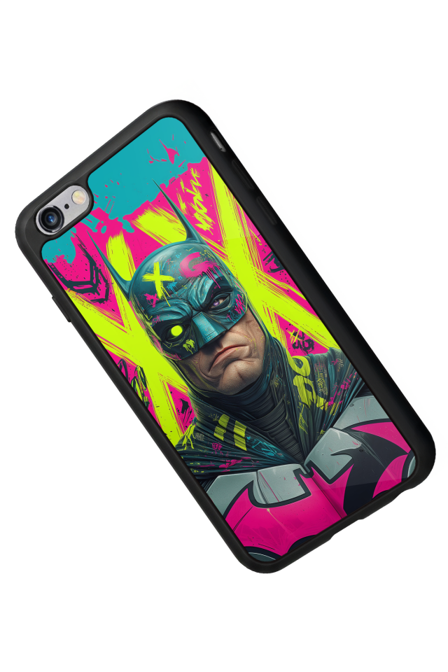 iPhone 6s Plus Uyumlu Batman Tasarımlı Glossy Premium Kılıf