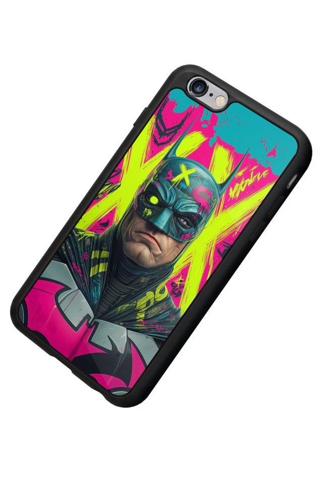 iPhone 6s Plus Uyumlu Batman Tasarımlı Glossy Premium Kılıf