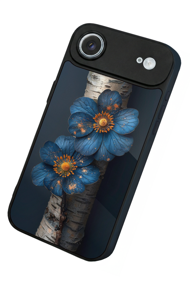 iPhone 17 Air Uyumlu Cicek Tasarımlı Glossy Premium Kılıf