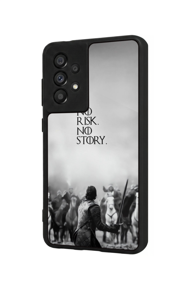 Samsung Galaxy A73 Uyumlu GameOfThrones Tasarımlı Glossy Premium Kılıf