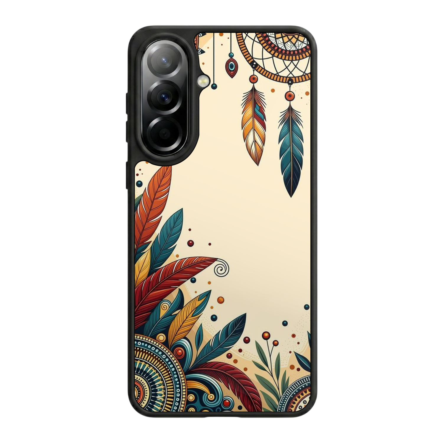 Samsung Galaxy A57 Uyumlu Mandala Tasarımlı Glossy Premium Kılıf