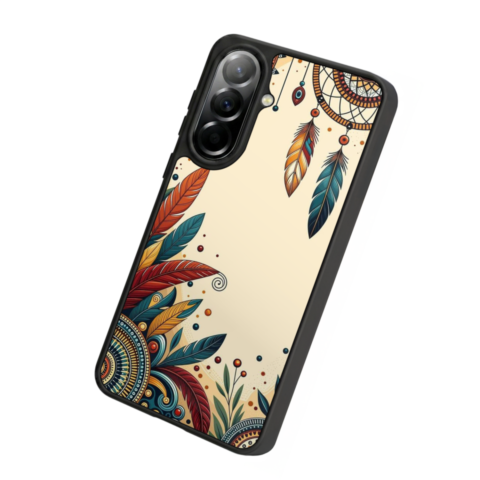 Samsung Galaxy A57 Uyumlu Mandala Tasarımlı Glossy Premium Kılıf
