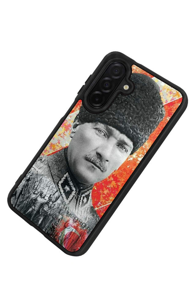 Samsung Galaxy A26 Uyumlu Mustafa Kemal Ataturk Tasarımlı Glossy Premium Kılıf