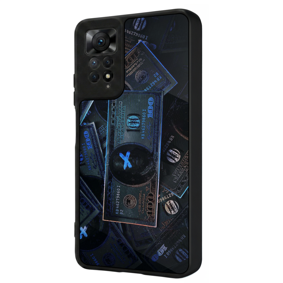 Xiaomi Redmi Note 11 Pro Uyumlu Para Tasarımlı Glossy Premium Kılıf
