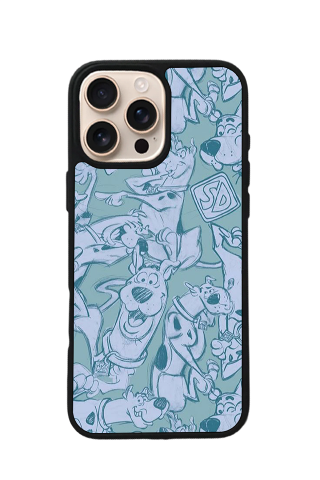 iPhone 15 Pro Max Uyumlu Scooby Doo Tasarımlı Glossy Premium Kılıf