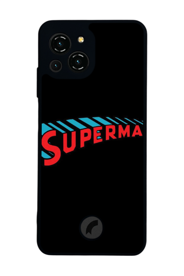 Reeder S23 Pro Max Uyumlu Superman Tasarımlı Glossy Premium Kılıf