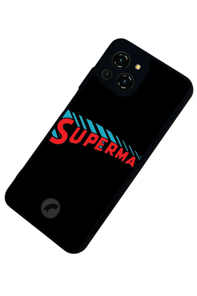 Reeder S23 Pro Max Uyumlu Superman Tasarımlı Glossy Premium Kılıf