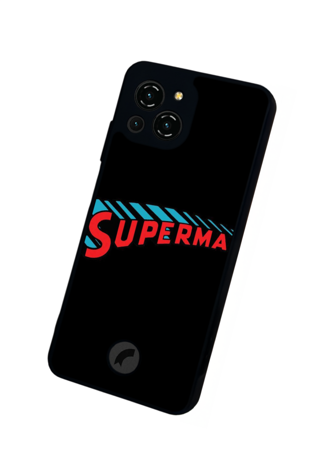 Reeder S23 Pro Max Uyumlu Superman Tasarımlı Glossy Premium Kılıf