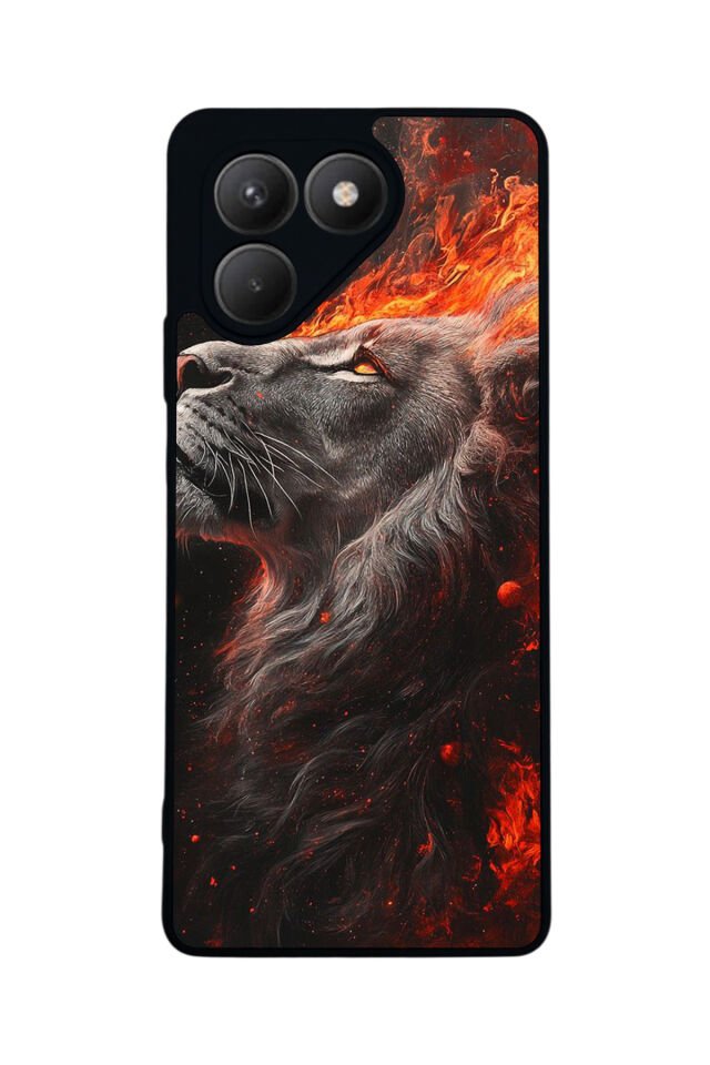 Tecno Pova 7 Mat Uyumlu Siyah Kılıf – Yumuşak Silikon, Koruyucu, Şok Emici Kapak