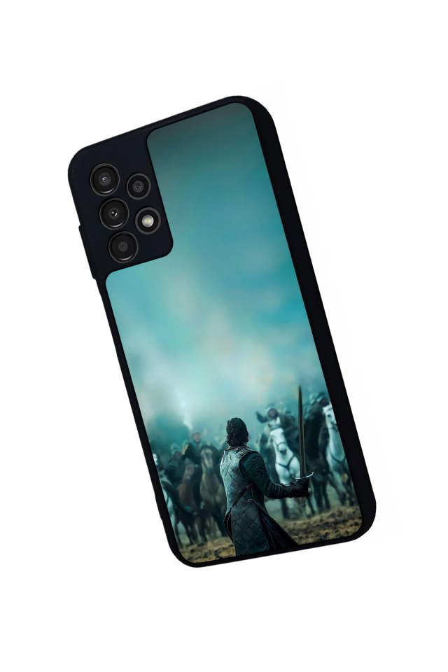 Samsung Galaxy A23 Uyumlu GameOfThrones Tasarımlı Glossy Premium Kılıf
