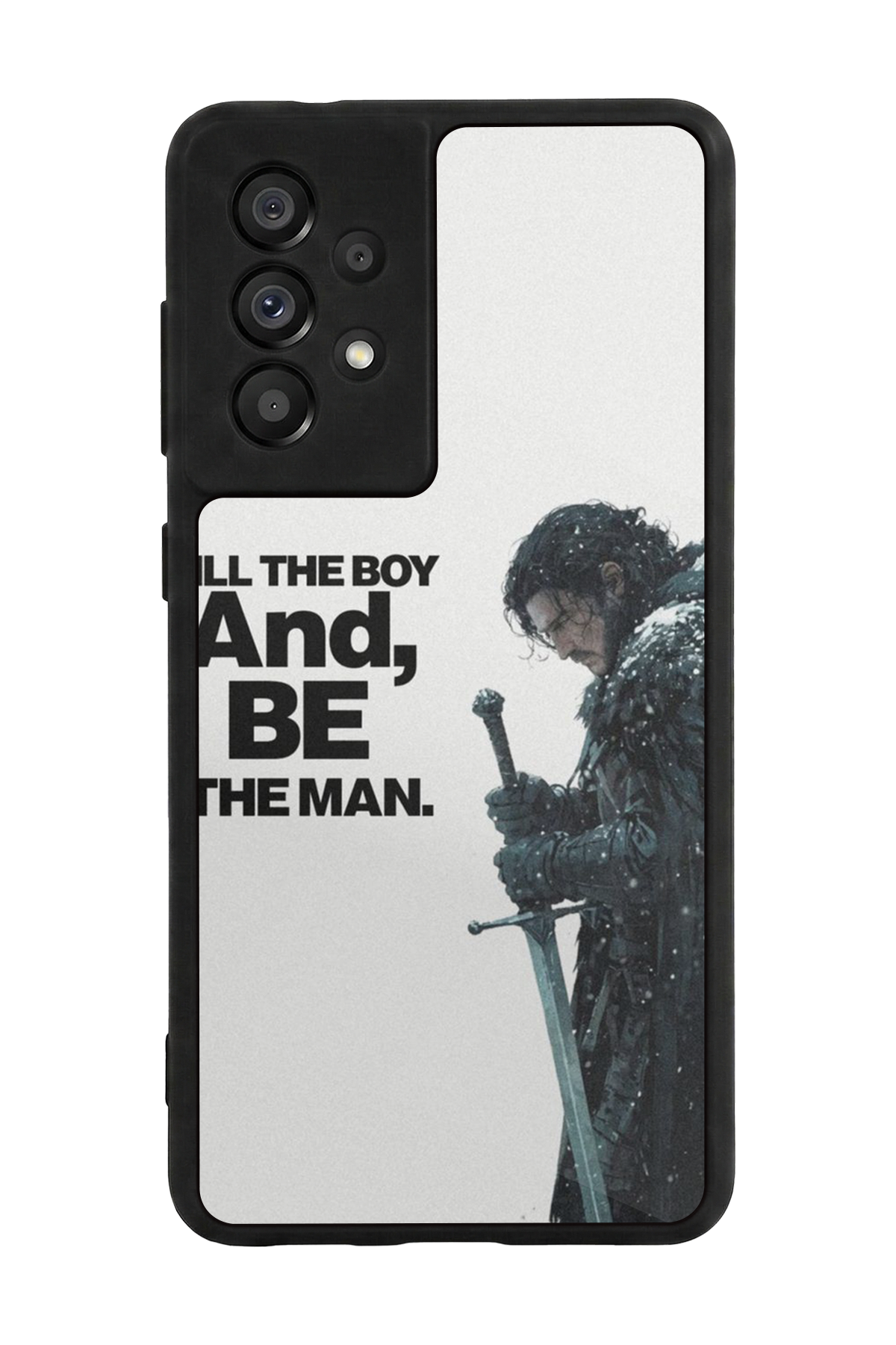 Samsung Galaxy A73 Uyumlu GameOfThrones Tasarımlı Glossy Premium Kılıf