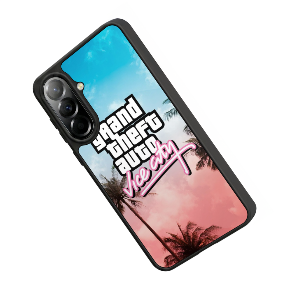 Samsung Galaxy A57 Uyumlu GTA Tasarımlı Glossy Premium Kılıf