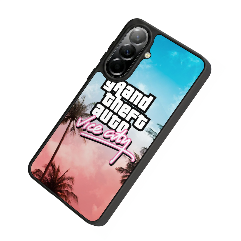 Samsung Galaxy A57 Uyumlu GTA Tasarımlı Glossy Premium Kılıf