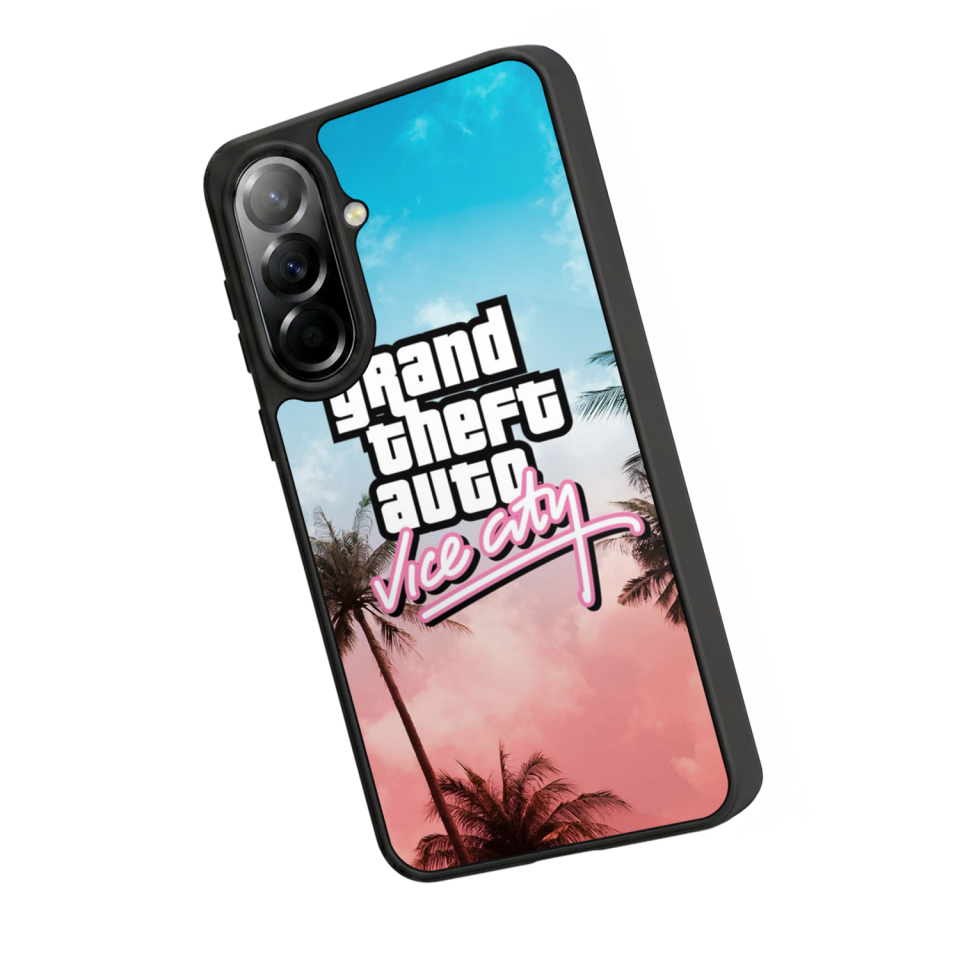 Samsung Galaxy A57 Uyumlu GTA Tasarımlı Glossy Premium Kılıf