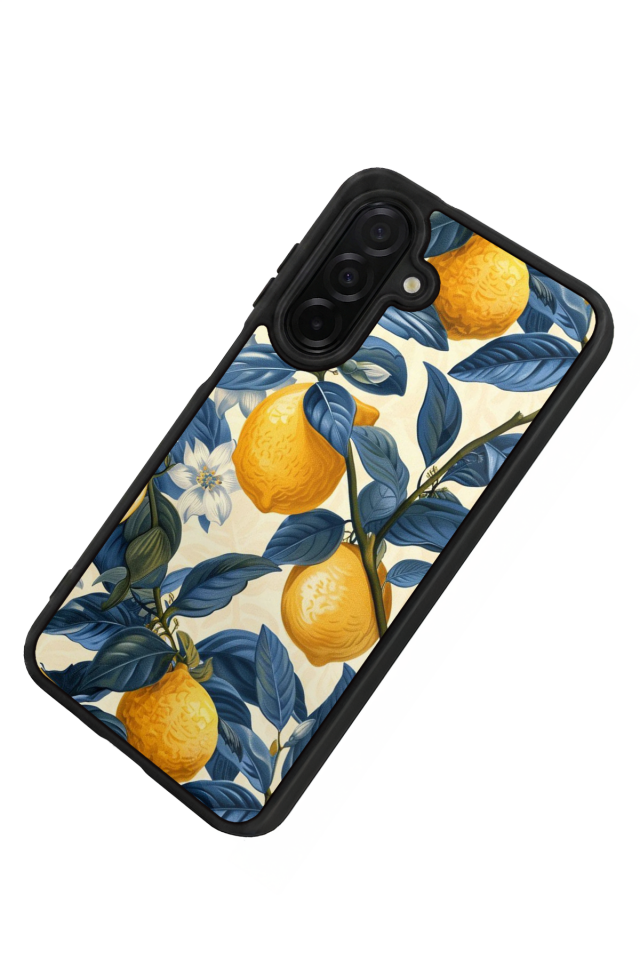 Samsung Galaxy A56 Uyumlu Limon Tasarımlı Glossy Premium Kılıf