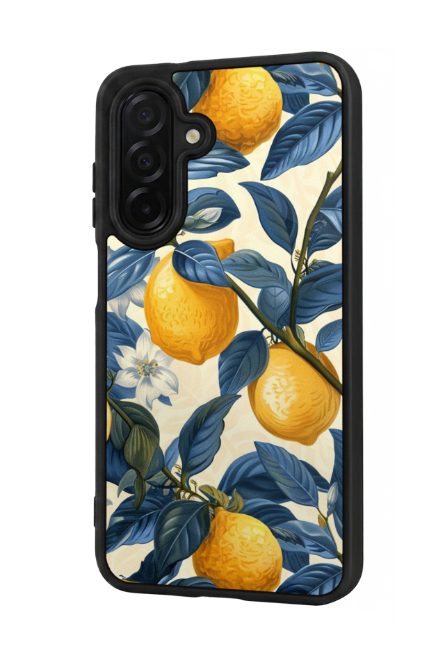 Samsung Galaxy A56 Uyumlu Limon Tasarımlı Glossy Premium Kılıf