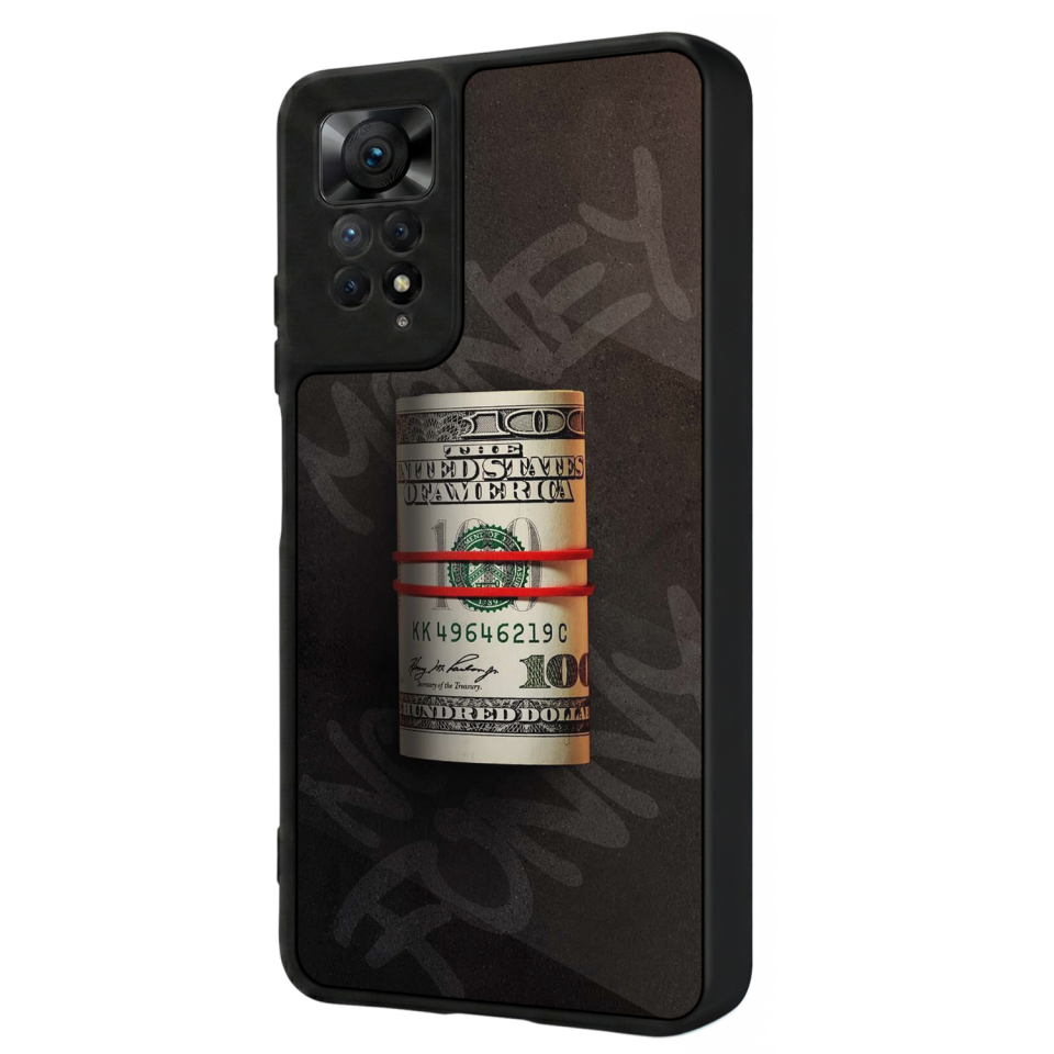 Xiaomi Redmi Note 11 Pro Uyumlu Para Tasarımlı Glossy Premium Kılıf