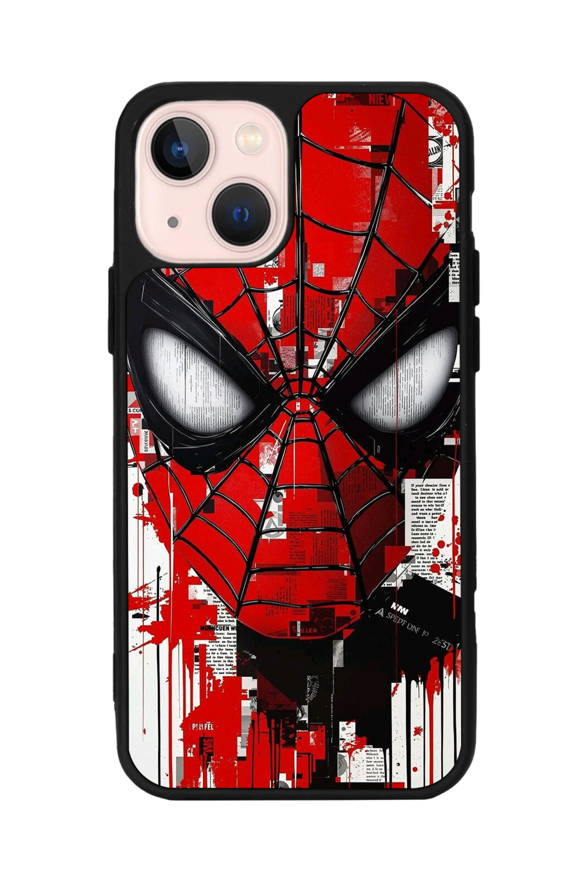 iPhone 13/14 Uyumlu Spider Man ( Örümcek Adam ) Tasarımlı Glossy Premium Kılıf