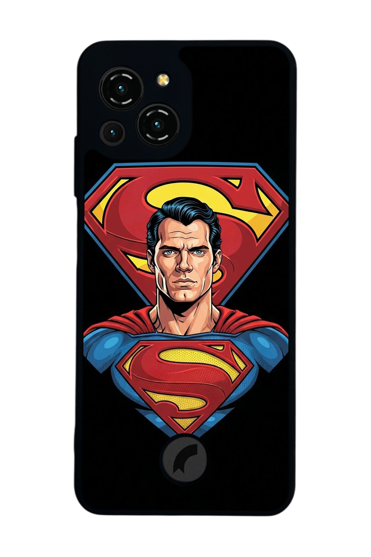 Reeder S23 Pro Max Uyumlu Superman Tasarımlı Glossy Premium Kılıf