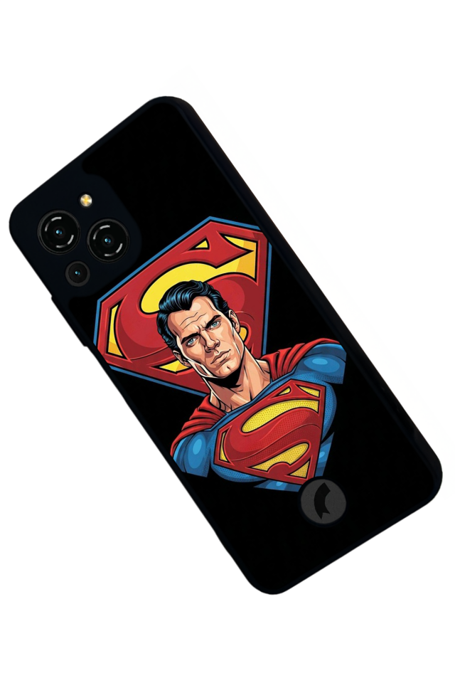 Reeder S23 Pro Max Uyumlu Superman Tasarımlı Glossy Premium Kılıf
