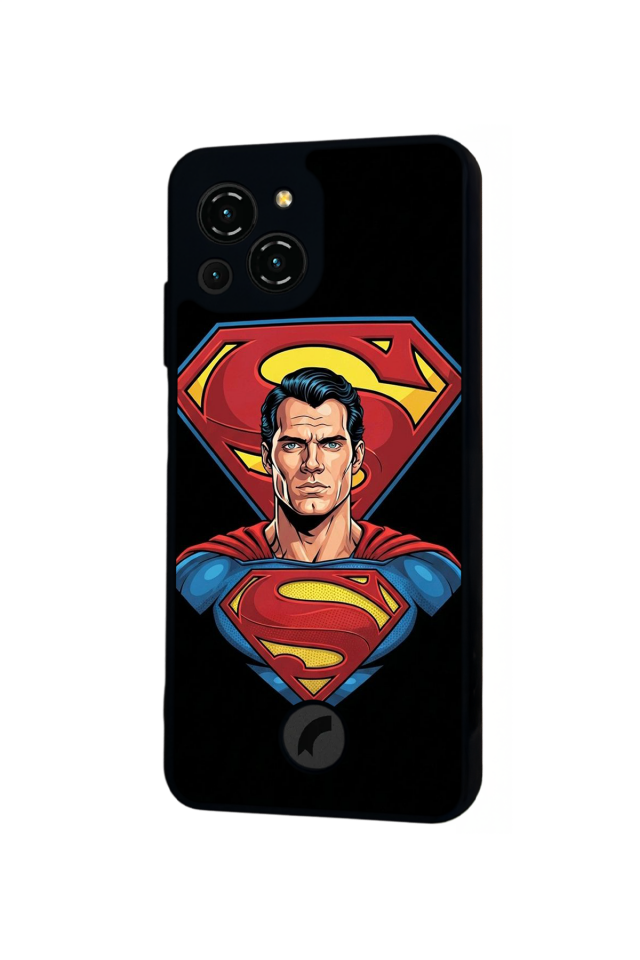 Reeder S23 Pro Max Uyumlu Superman Tasarımlı Glossy Premium Kılıf