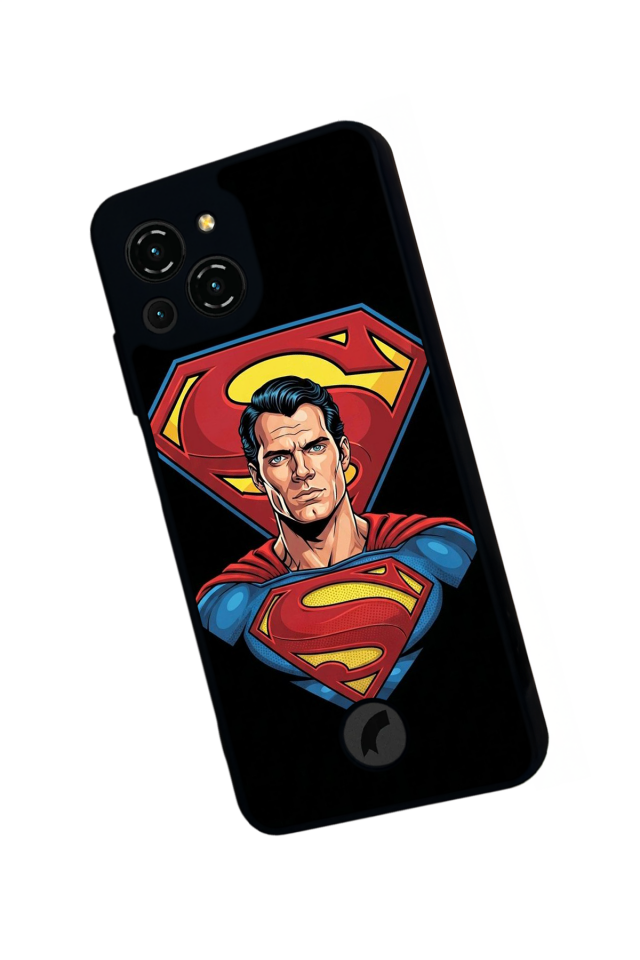 Reeder S23 Pro Max Uyumlu Superman Tasarımlı Glossy Premium Kılıf